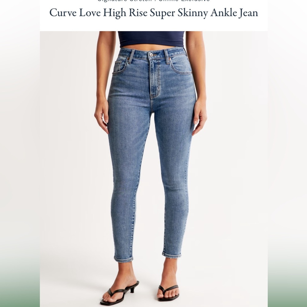 A&F Curve Love Skinny Jeans 29/8